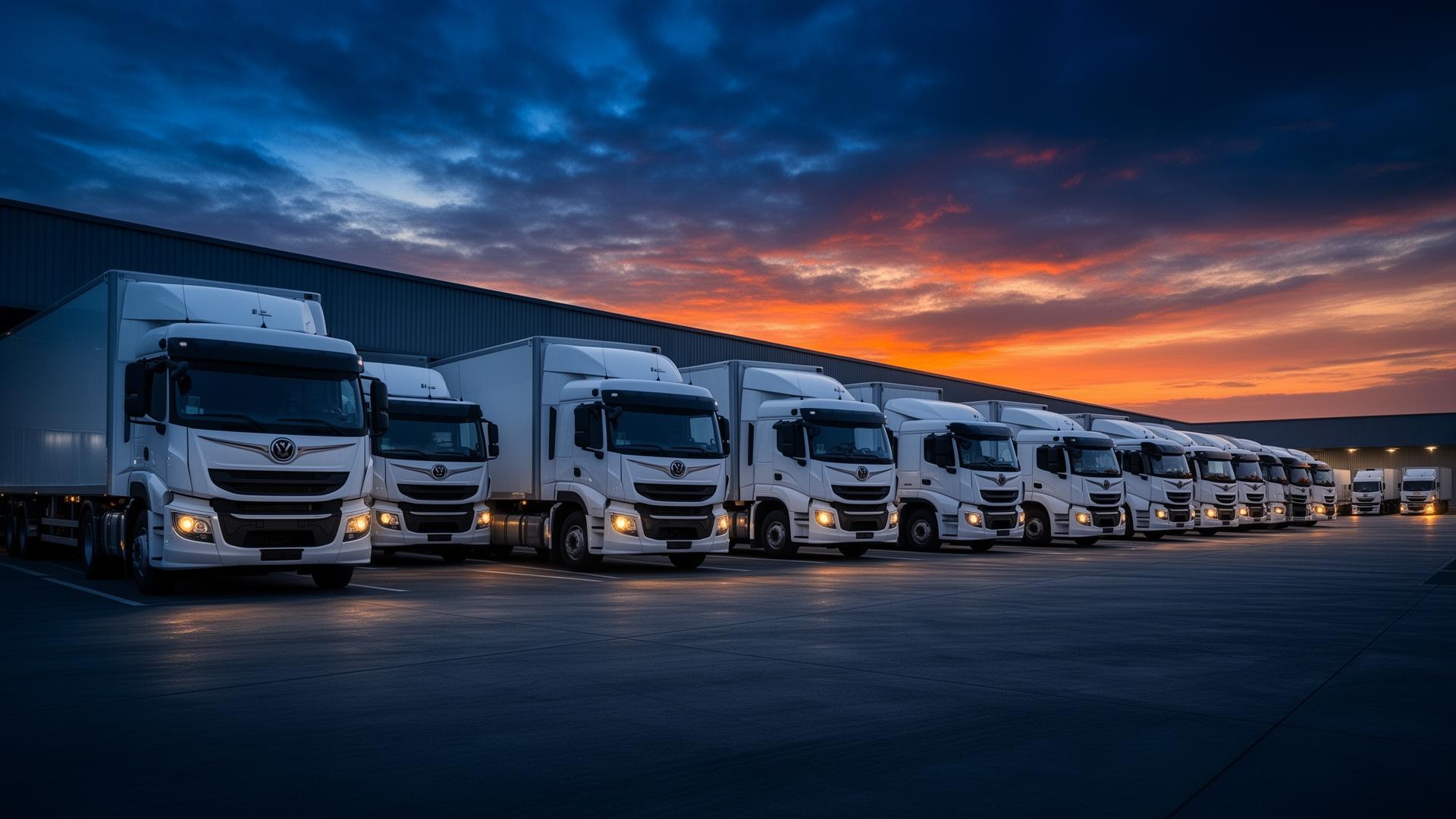 Sri Balaji Star Packers fleet of GPS-tracked moving trucks across India